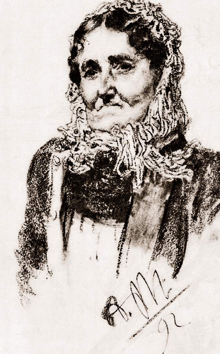  Adolpyh Von Menzel —— 老妪的习作